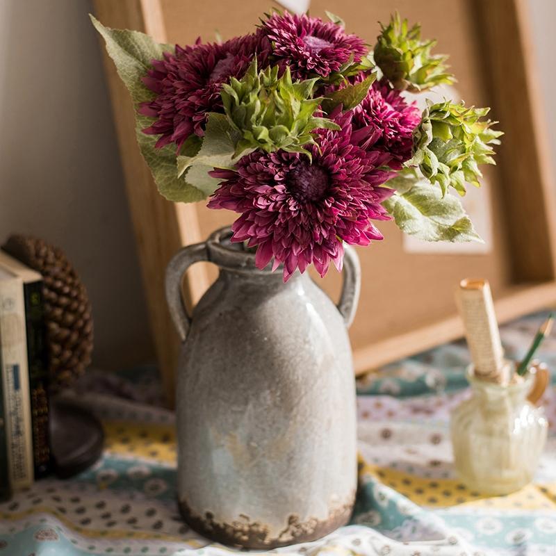 Purple Artificial Bouquet