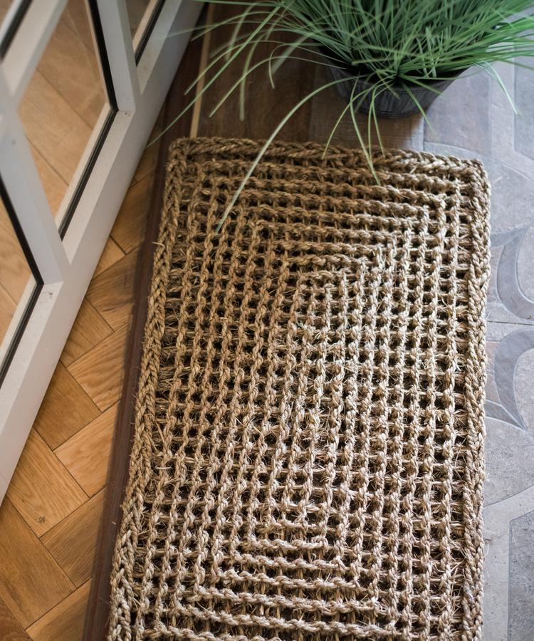 Organic Natural Straw Door Mat – RusticReach