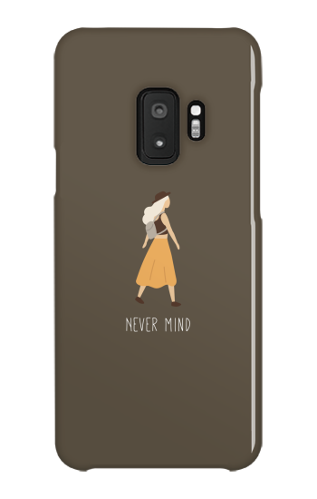 Never Mind ［ ハードケース（光沢） for Galaxy S9 ］