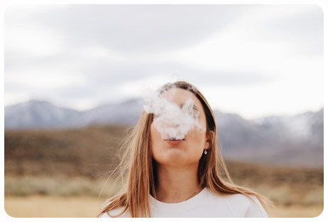 Woman smoking