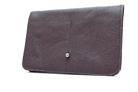 wine red color wallet