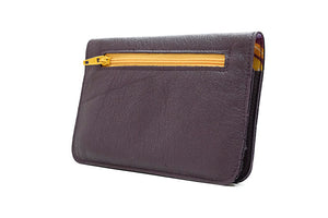 wine red color wallet