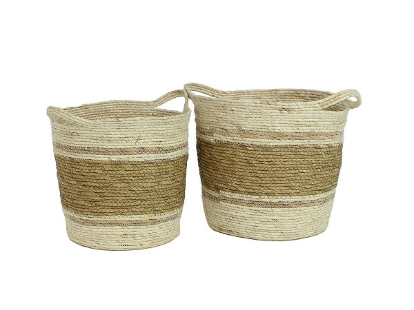 storage baskets with handles