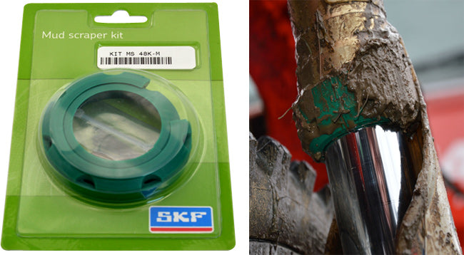 SKF Mud Scraperpackaging and in use