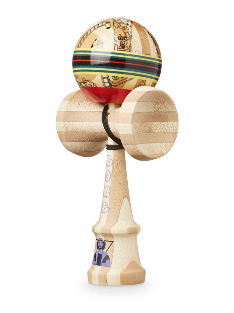 Bonz Dj Pro Mod Bamboo Kendama Krom