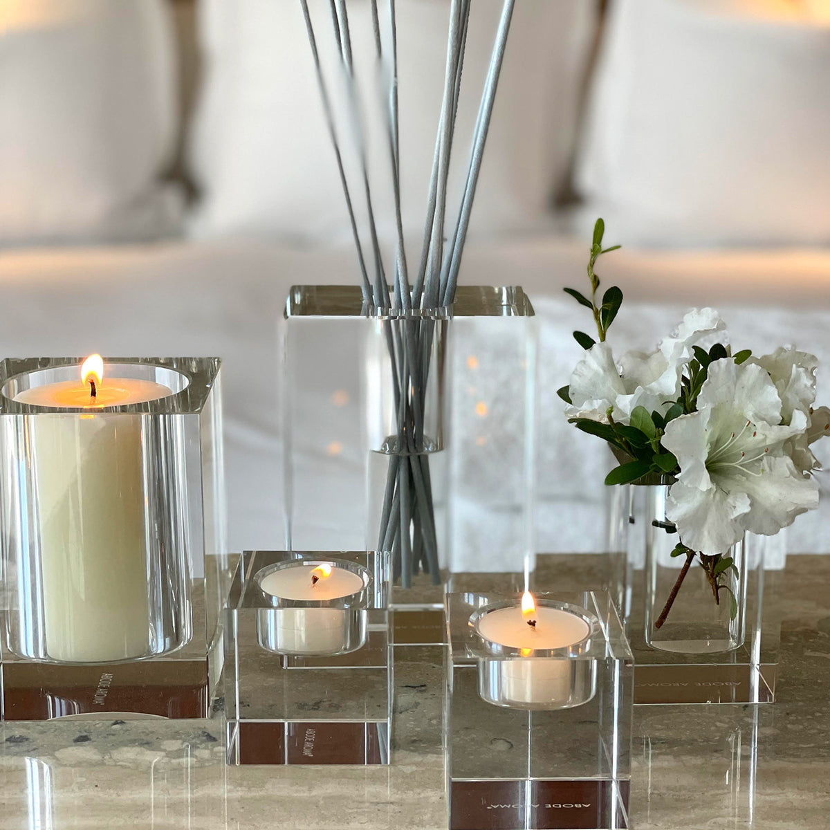 Abode Aroma Crystal Candles