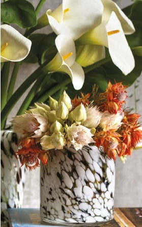 fresh flowers in vase