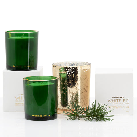 'SS-FIR-CANDLE-P_E_WS' Scented Space White Fir Candle