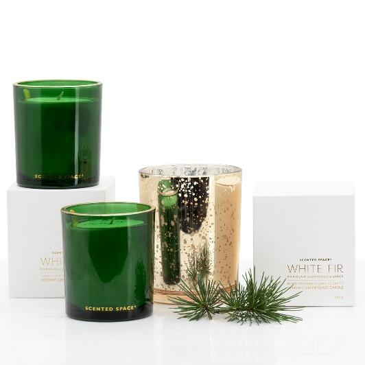 Scented Space White Fir Candle