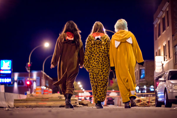 animals kigurumi back shot