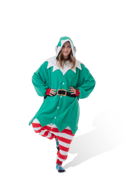 christmas elf kigurumi onesie