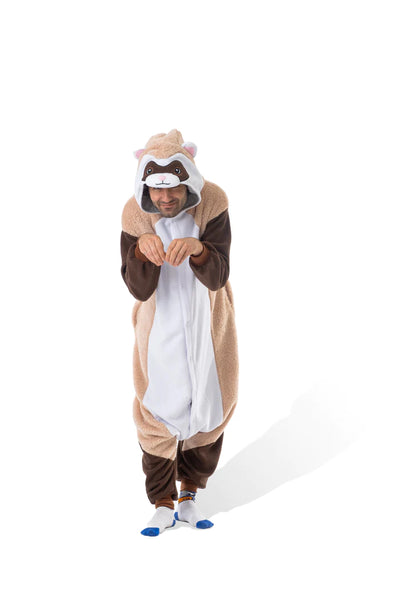 ferret kigurumi onesie