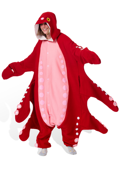 octopus kigurumi onesie