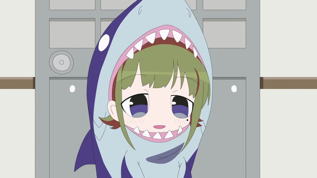 shark kigurumi pleased in someone message