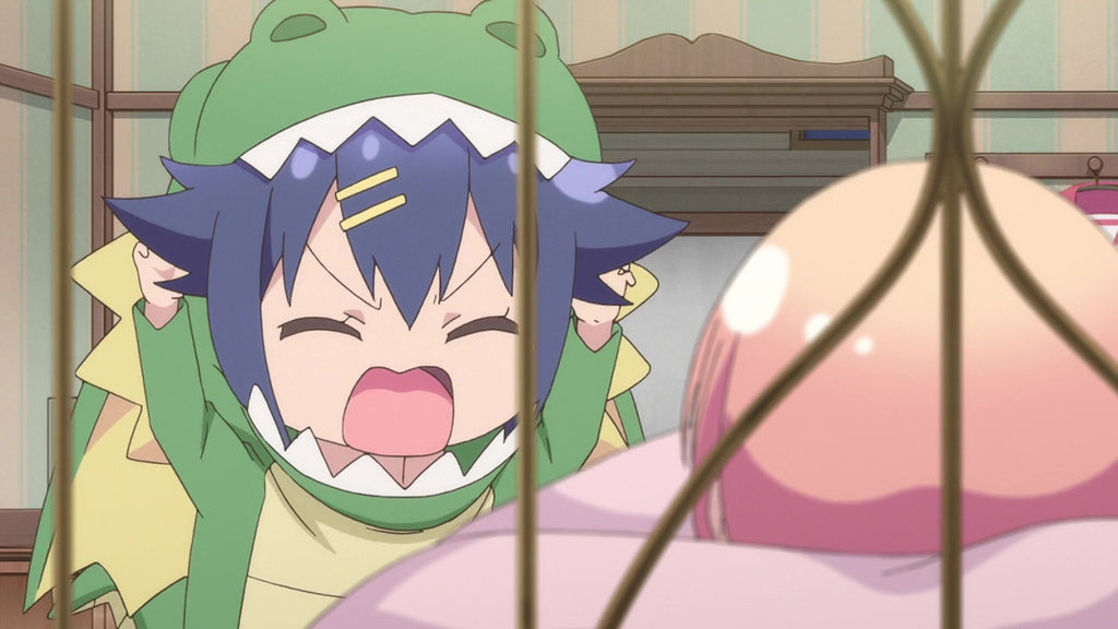 dragon kigurumi getting upset