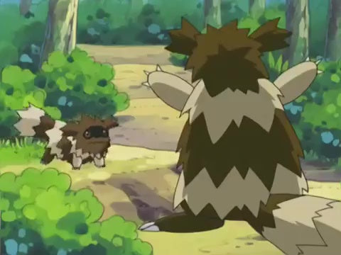 pokemon kigurumi interacting a pokemon