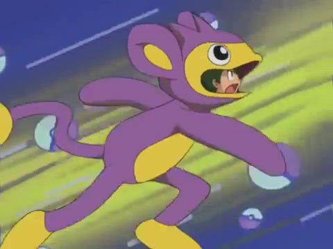 pokemon kigurumi running