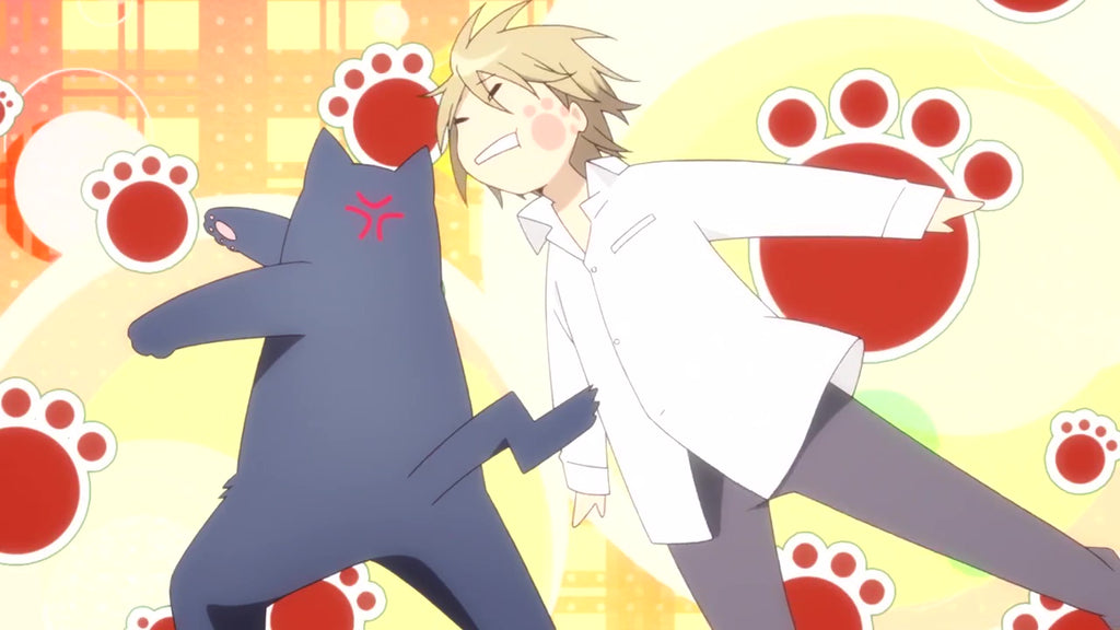 cat kigurumi punch a guy