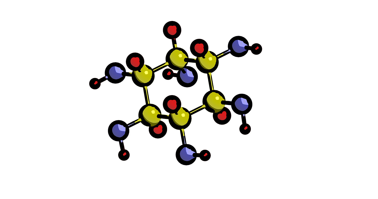 The molecular structure of inositol
