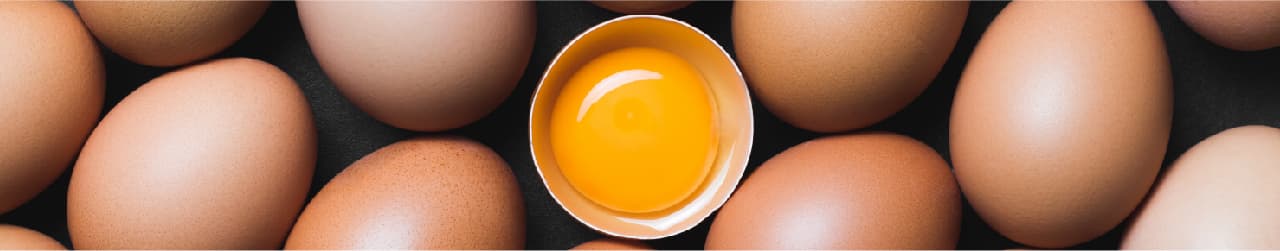 Egg, whole, 1 large - 0.2 mg - 15% RDA