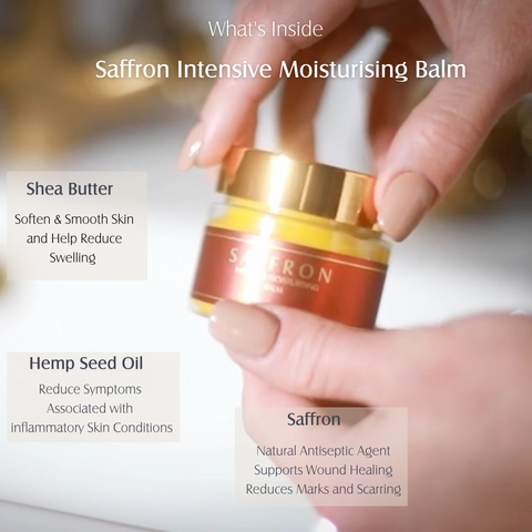 saffron intensive moisturising balm