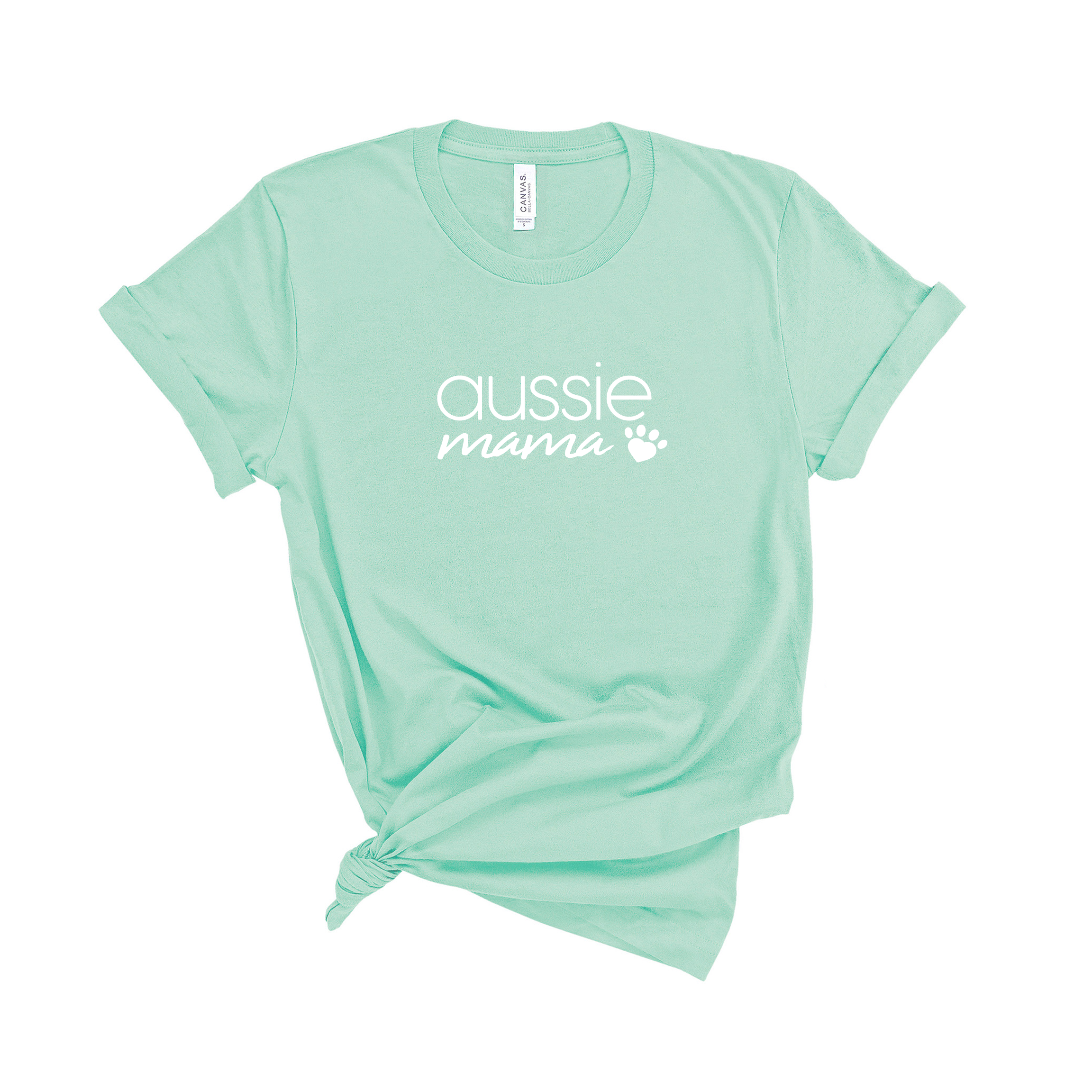 image for Aussie mama - Jersey Tee (Customizable with your breed)