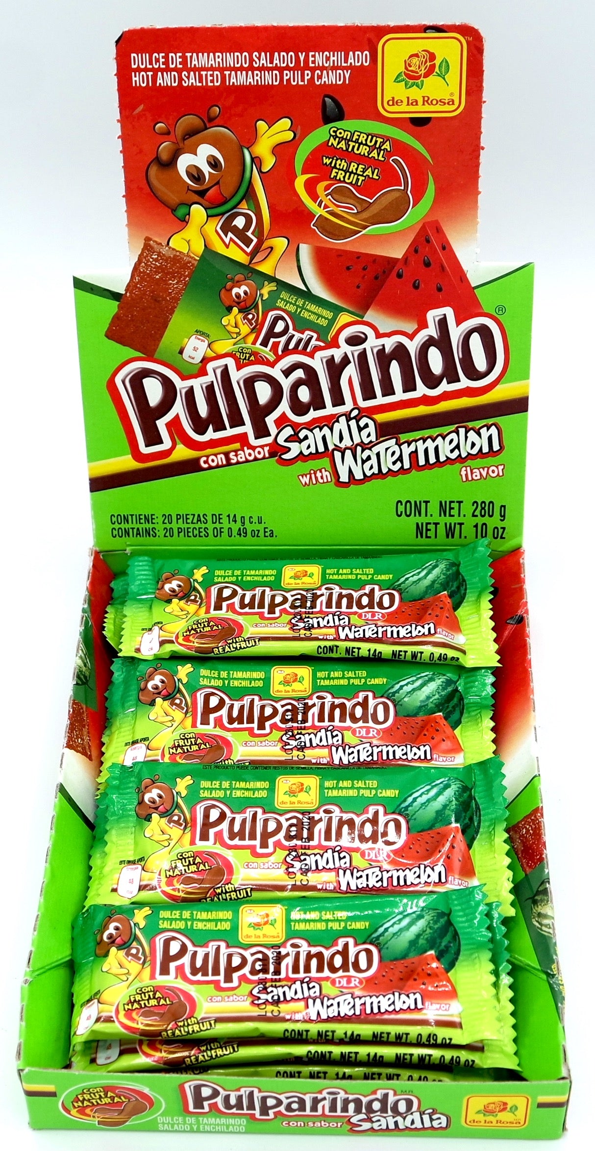 De La Rosa Pulparindo Ct Soft Tamarindo Mexican Candy Sol Dias