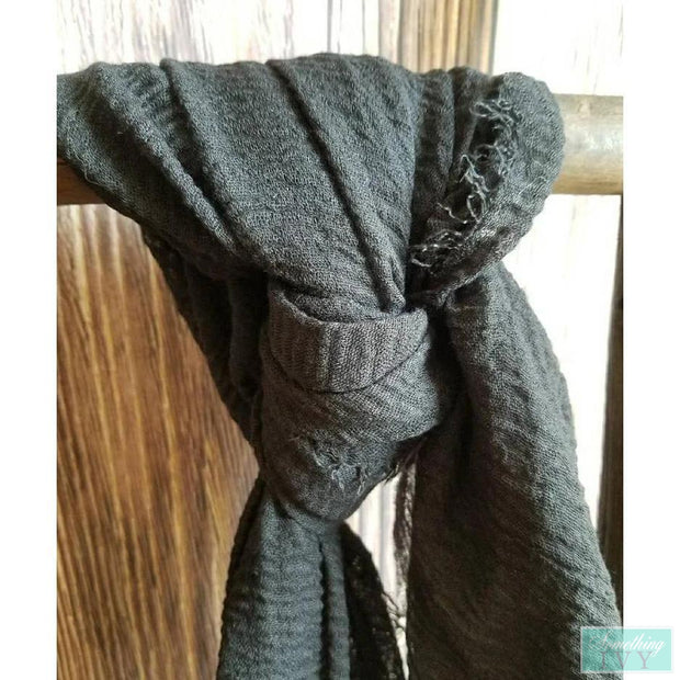 black evening pashmina