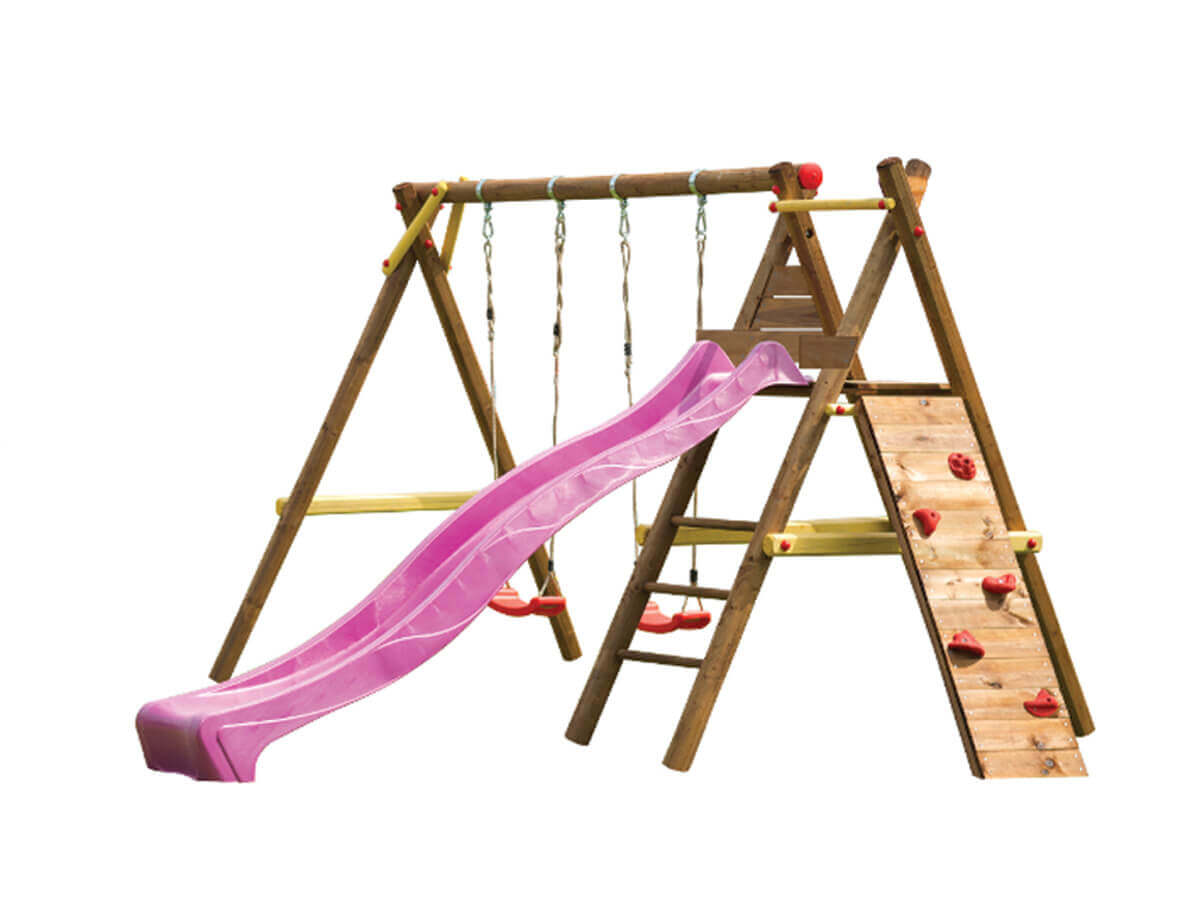 swing and slide outdoor playsets