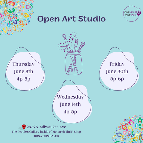 Open Art Studio in Avondale Chicago