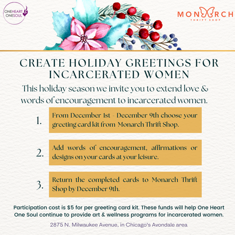 Create Holiday Cards for Incarcerated Women
