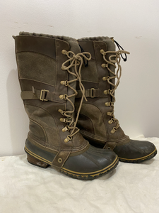 Women's Brown Sorel Boots Size 8 