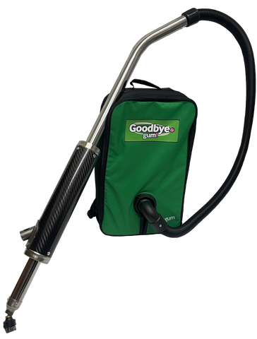 Goodbye Gum! Gas Backpack Gum Removal System