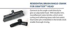 Ionic Systems Residential Brush/Angle-Crank For Grafter™️ Brush Head