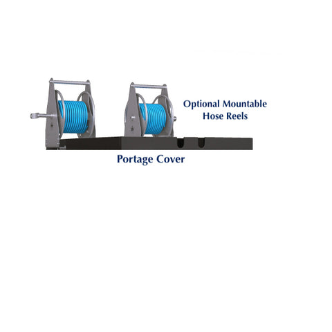Optional Portage Cover and Hose Reels for Ionic 400L Size Portage
