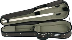 Opened violin case