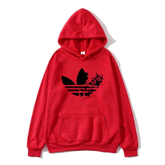 red velvet adidas hoodie