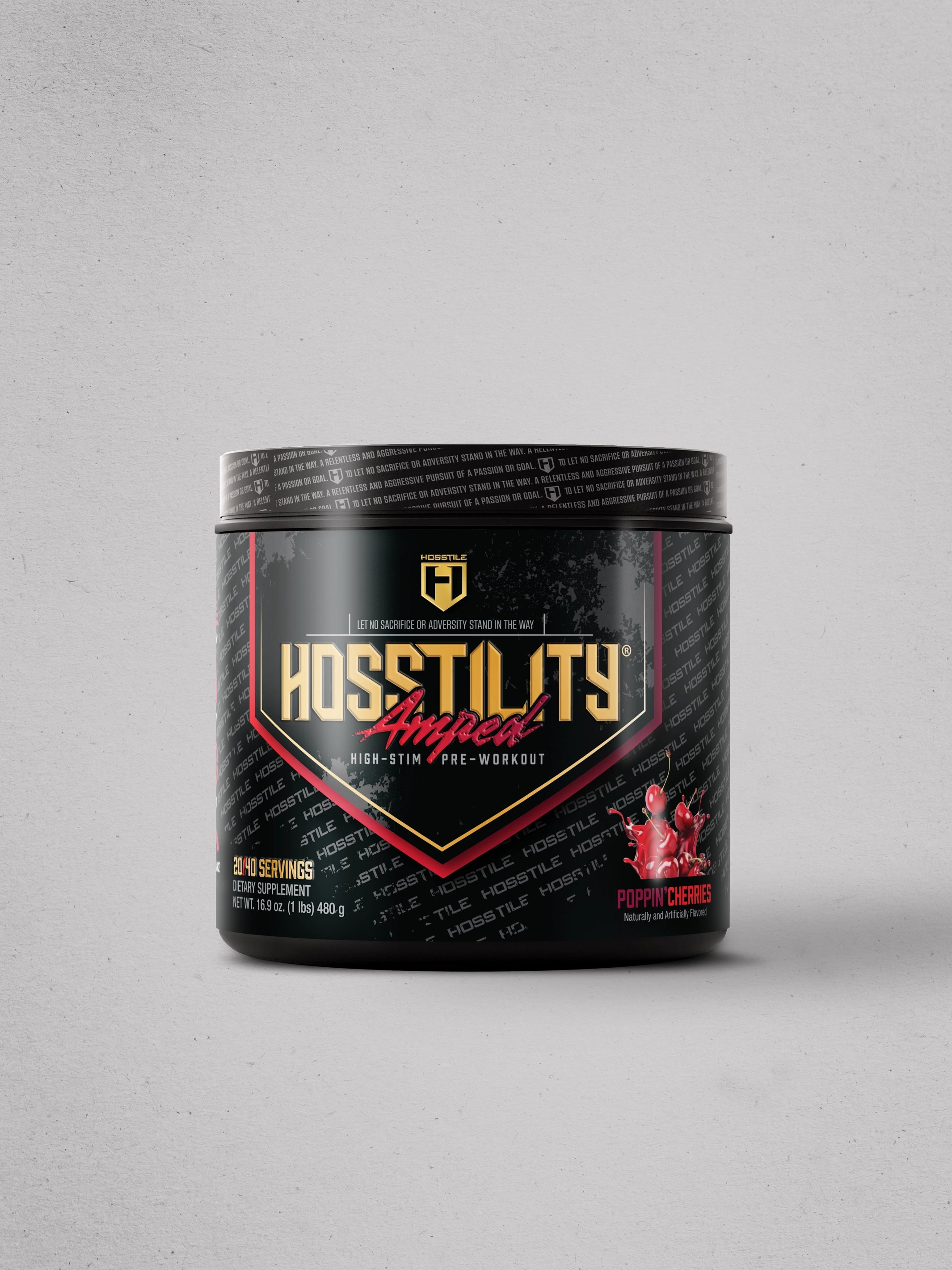 HOSSTILITY AMPED PRE-WORKOUT - Hosstile product image