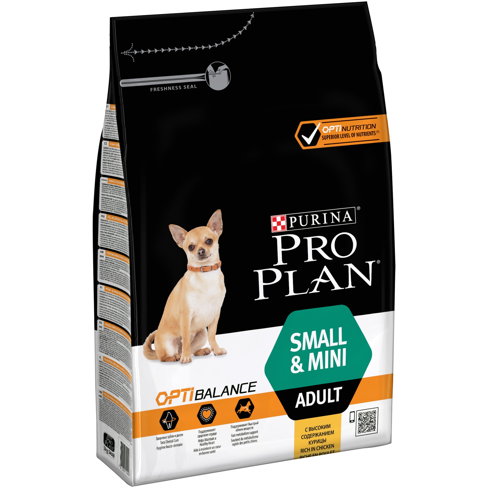 Afdeling Sinewi Competitief PURINA® PRO PLAN® Small & Mini Adult with OPTIBALANCE®, Rich in Chicke –  Three Snouts-The Dog Bakery