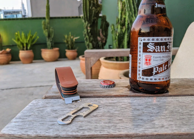 Key ring organization with Distil Union KeyLoop and MultiTool bottle opener