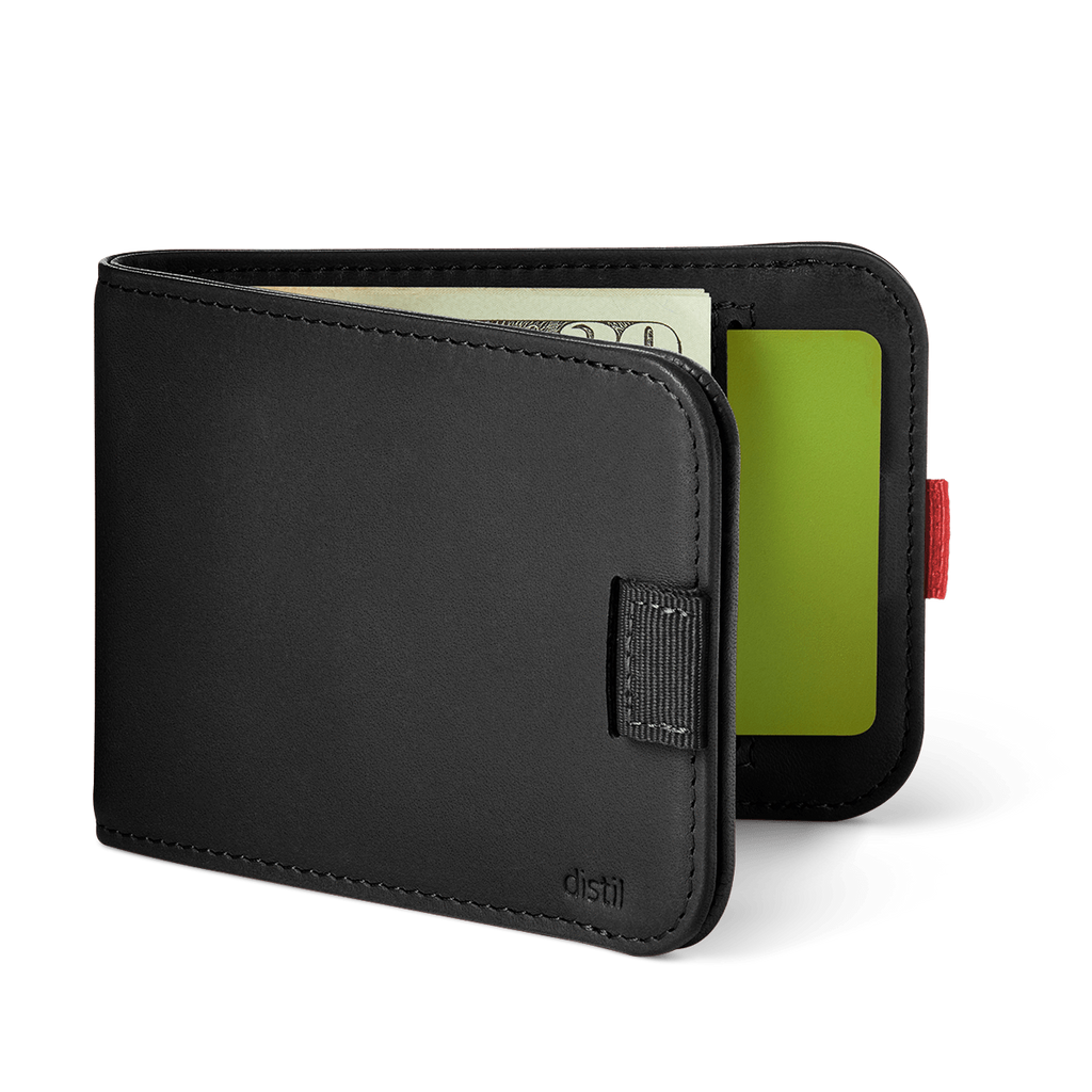 black wallet