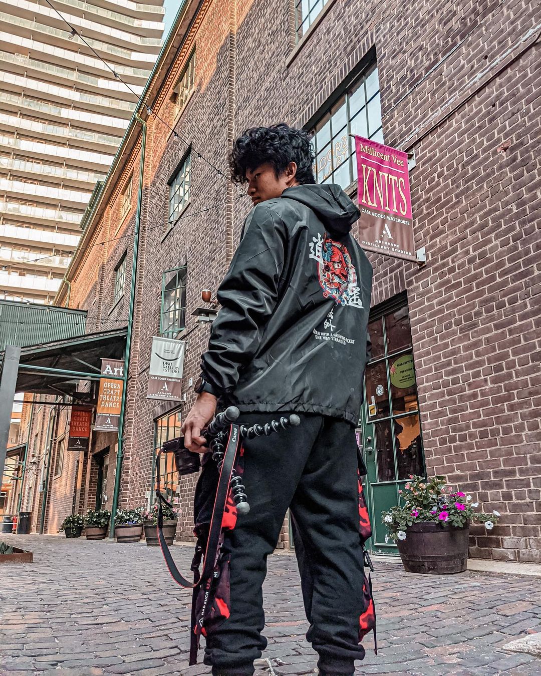 Red Devil Windbreaker, Japanese Streetwear Jacket – Mugen Soul