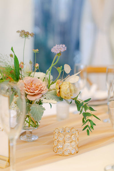 Centerpieces on tables