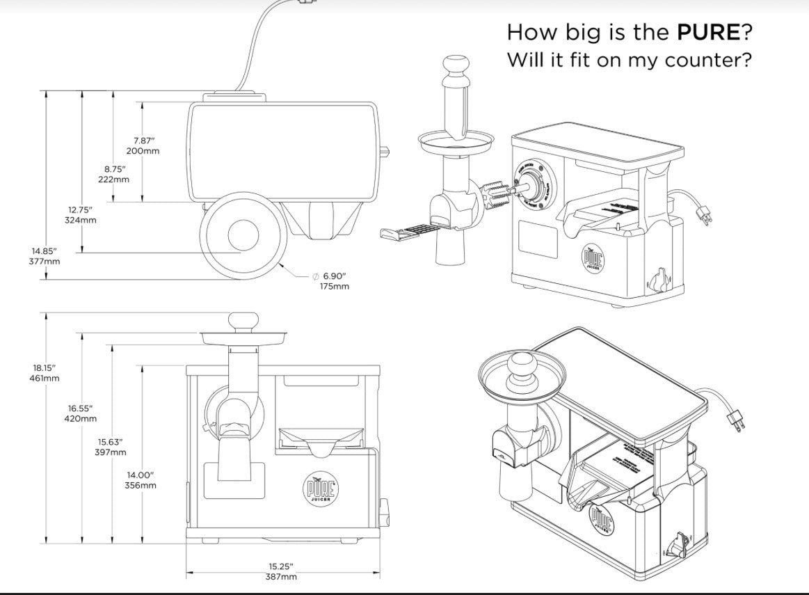 Bought a Pure juicer last week - AMA : r/Juicing