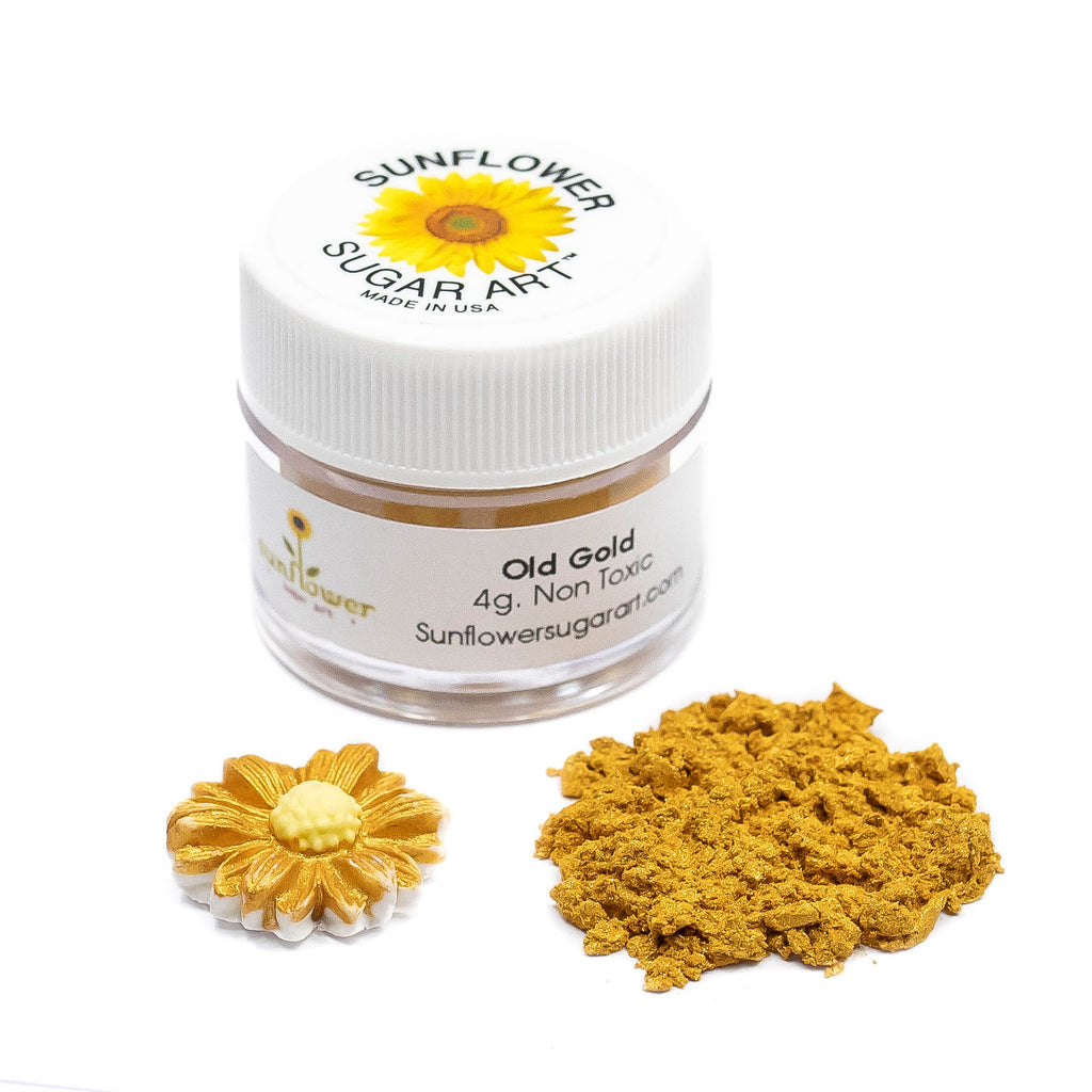 Creamy Gold Luster Dust – Sunflower Sugar Art