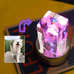 Customized 3D Lamp of Your Pet’s Favorite Photo 1