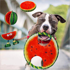 Watermelon & Banana Dog Toys | Best Chewing Dog Toys 1