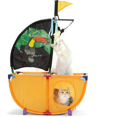 Cat Pirate Ship | Amazing Full of Excitement Toy for Cats 2