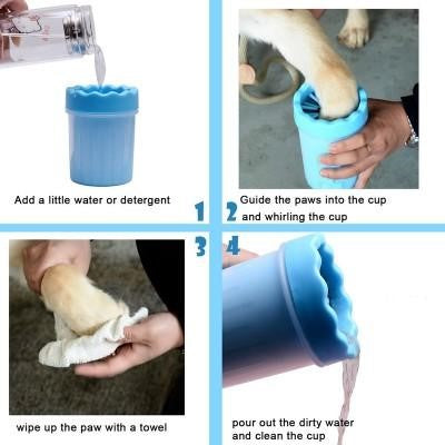 Dog Paw Cleaner With Soft Silicone Bristles – The Easiest Solution to Cleaning Dog Paws 2