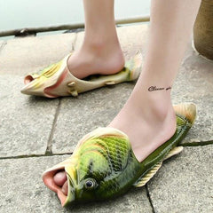 3D Stylish Printed Fish Flippers for the Summer 1